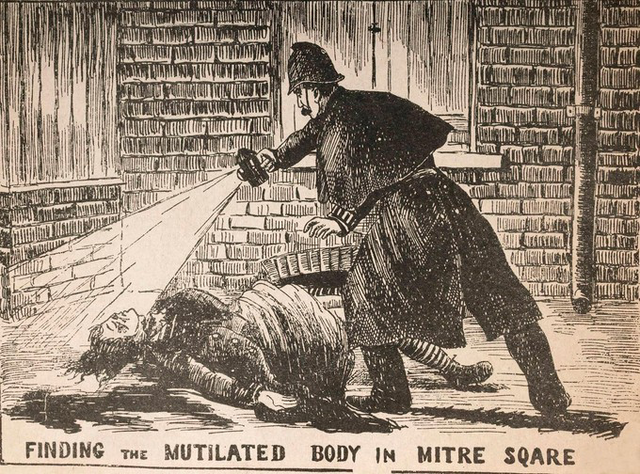 Illustrazione da The Illustrated Police News, 6 ottobre 1888.