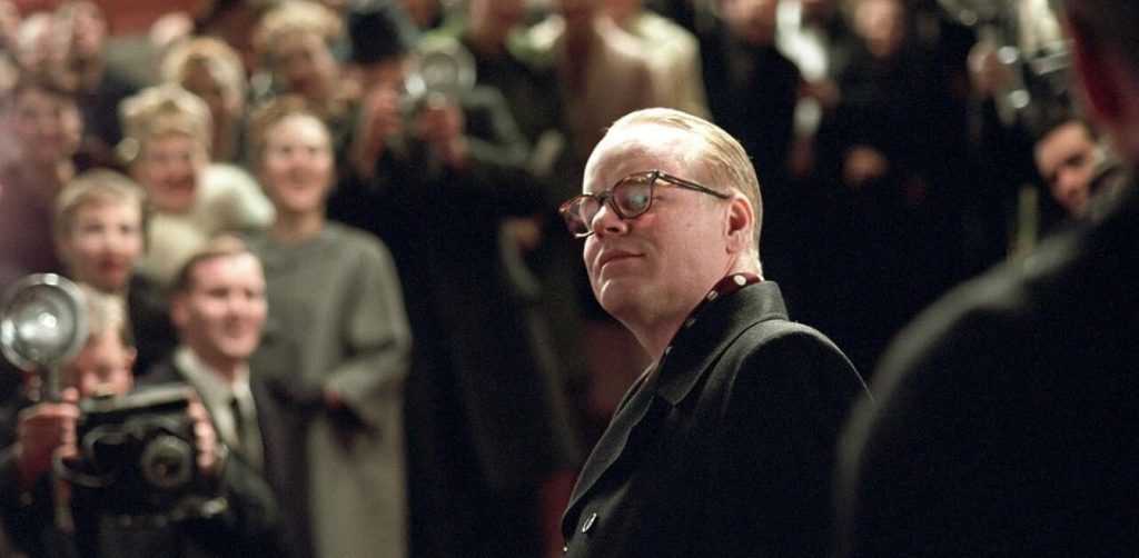 Philip Seymour Hoffman in Truman Capote - A sangue freddo